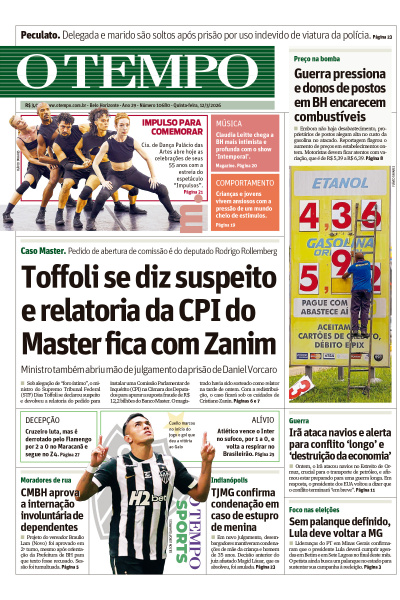 O TEMPO - Edição de 12 de Março de 2026