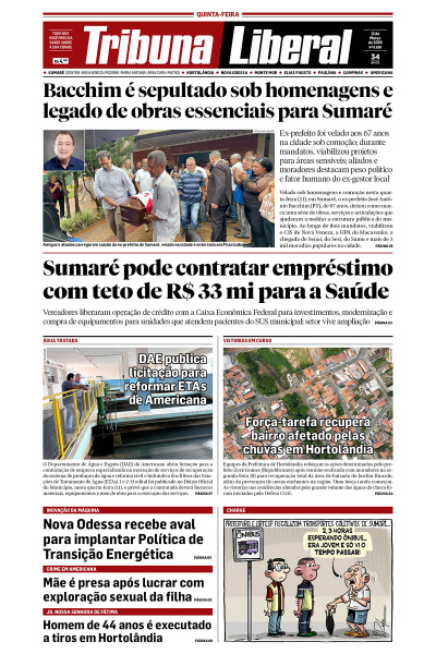 Tribuna Liberal - Edição de 12 de Março de 2026