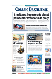 Correio Braziliense - Edição de 13 de Março de 2026