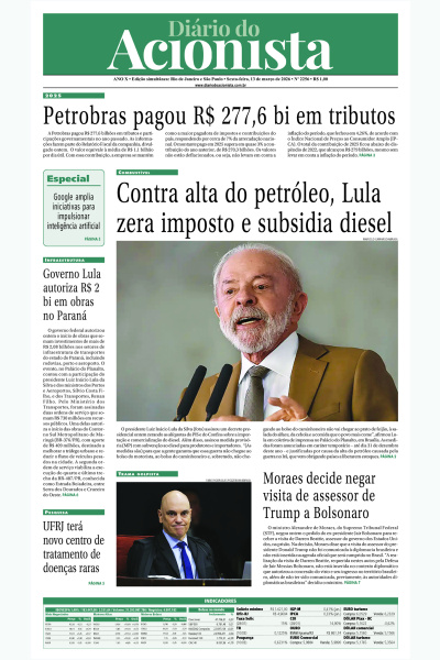 Diário do Acionista - 13 de março de 2026