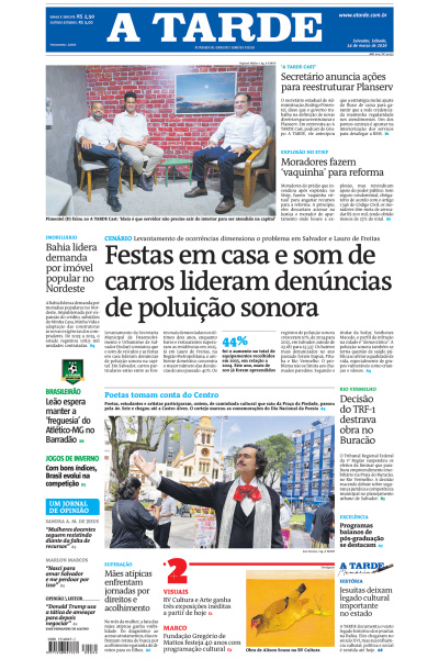 A TARDE - Edição de 14 de Março de 2026