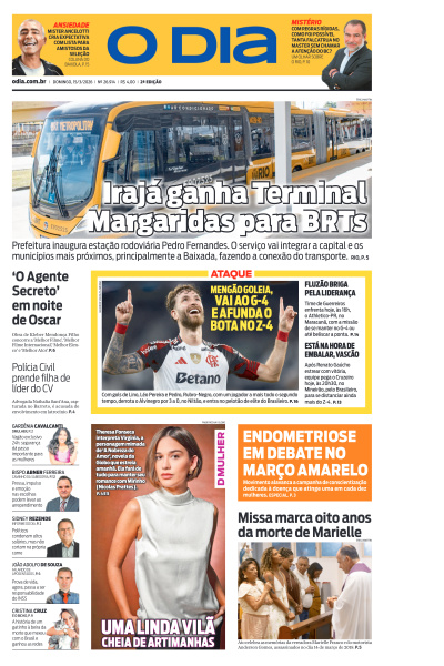 O DIA - Edição de 15 de Março de 2026