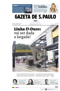 Gazeta de S. Paulo - Edição de 15 de Março de 2026