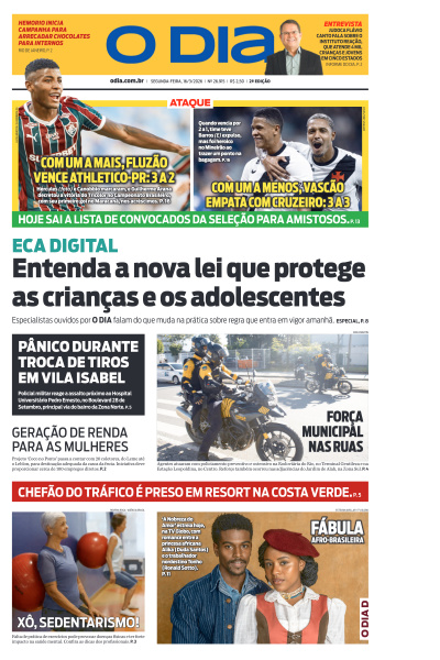 O DIA - Edição de 16 de Março de 2026