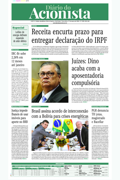 Diário do Acionista - 17 de março de 2026