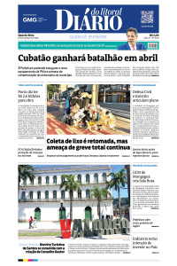 Diário do Litoral – Edição de 18 de março de 2026