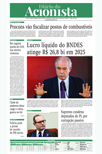 Diário do Acionista - 18 de março de 2026