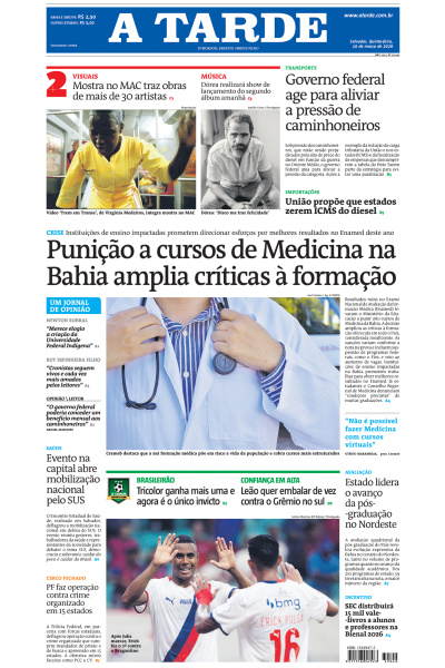 A TARDE - Edição de 19 de Março de 2026