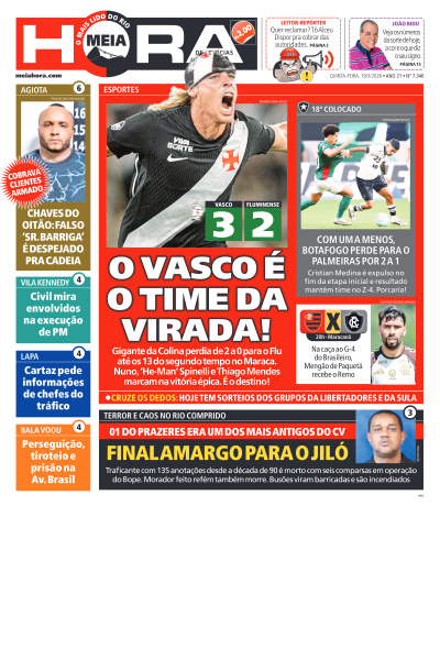 MEIA HORA - Edição de 19 de Março de 2026