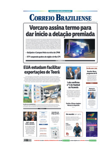 Correio Braziliense - Edição de 20 de Março de 2026