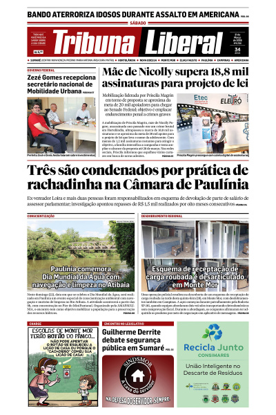 Tribuna Liberal - Edição de 21 de Março de 2026
