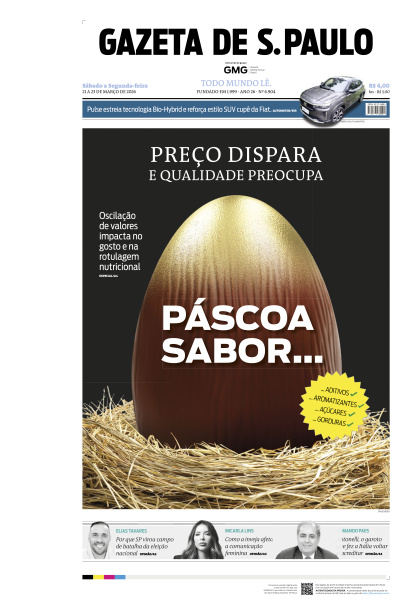 Gazeta de S. Paulo - Edição de 23 de Março de 2026