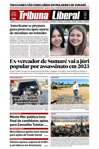 Tribuna Liberal - Edição de 25 de Março de 2026
