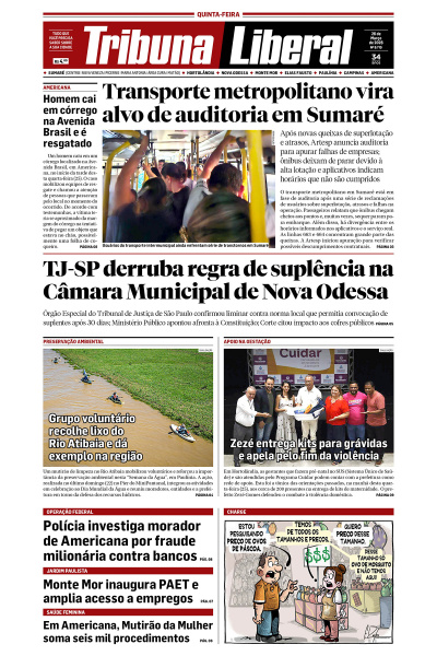 Tribuna Liberal - Edição de 26 de Março de 2026