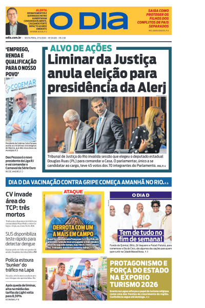 O DIA - Edição de 27 de Março de 2026