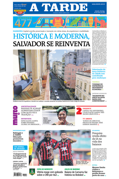 A TARDE - Edição de 29 de Março de 2026