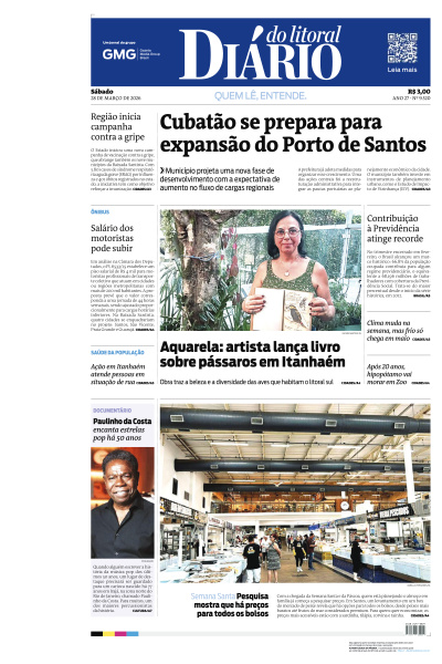 Diário do Litoral - Edição de 29 de Março de 2026