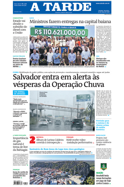 A TARDE - Edição de 31 de Março de 2026
