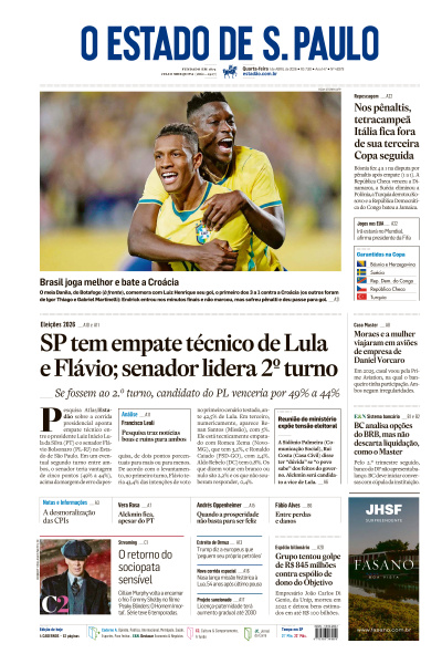 Estadão - Edição de 01 de Abril de 2026