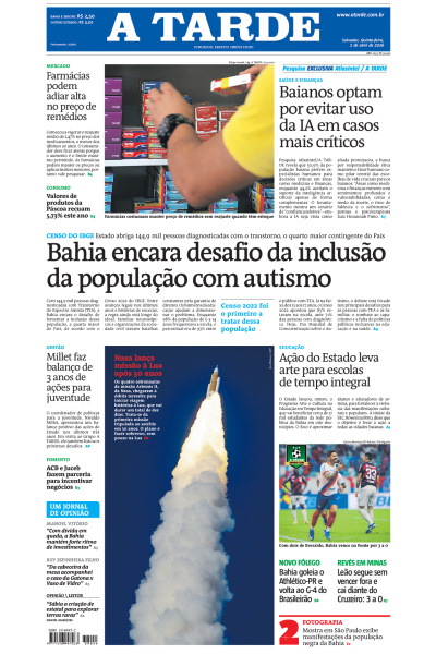 A TARDE - Edição de 02 de Abril de 2026