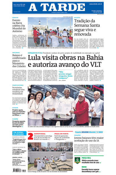 A TARDE - Edição de 03 de Abril de 2026