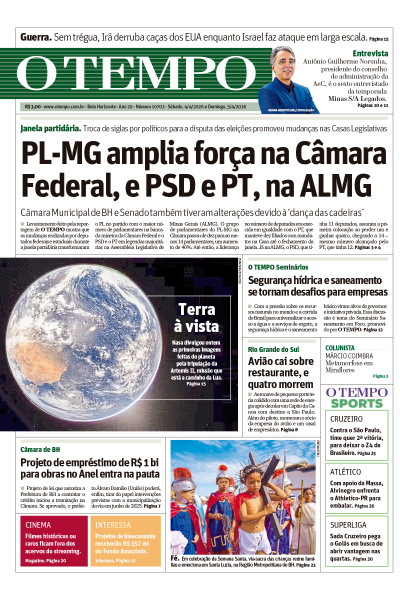 O TEMPO - Edição de 4 de abril de 2026