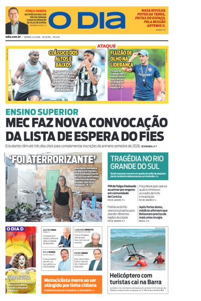 O DIA - Edição de 04 de Abril de 2026