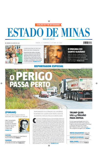 Estado de Minas - Edição de 04 de Abril de 2026