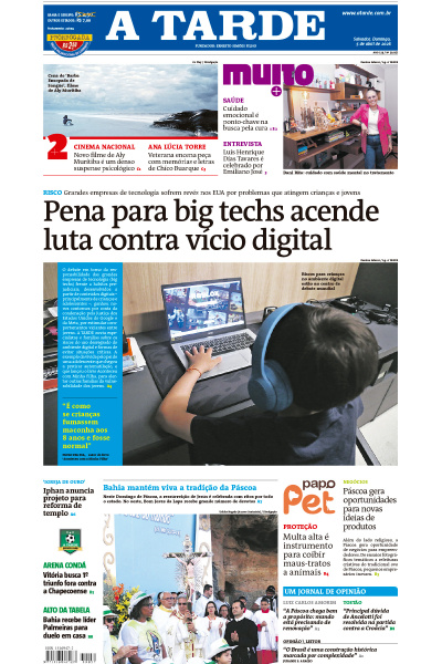A TARDE - Edição de 05 de Abril de 2026