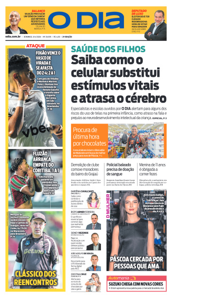 O DIA - Edição de 05 de Abril de 2026