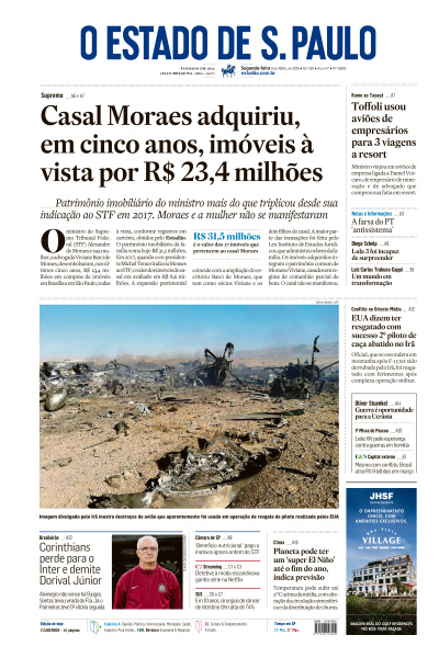 Estadão - Edição de 06 de Abril de 2026