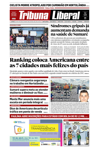 Tribuna Liberal - Edição de 7 de Abril de 2026