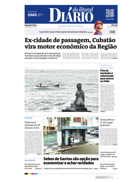 Diário do Litoral - Edição de 07 de Abril de 2026