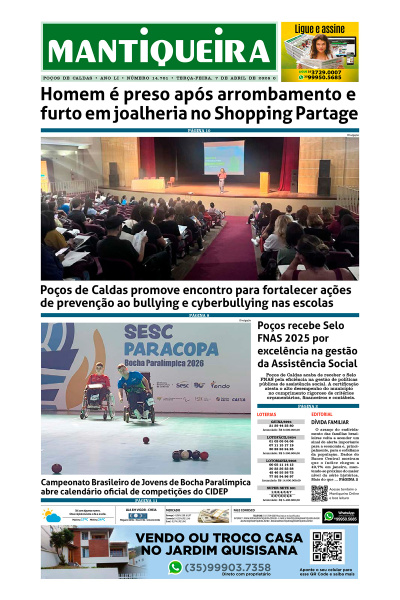 Mantiqueira - Edição de 07 de abril de 2026
