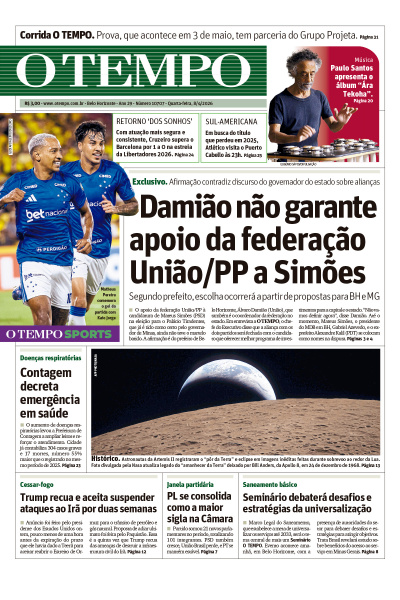 O TEMPO - Edição de 8 de abril de 2026