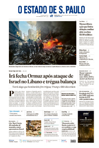 Estadão - Edição de 09 de Abril de 2026