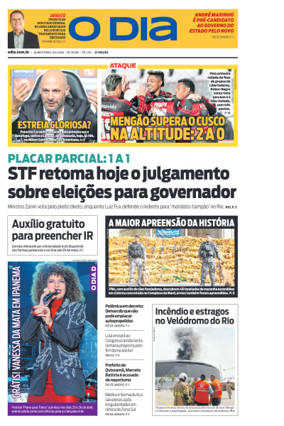 O DIA - Edição de 09 de Abril de 2026