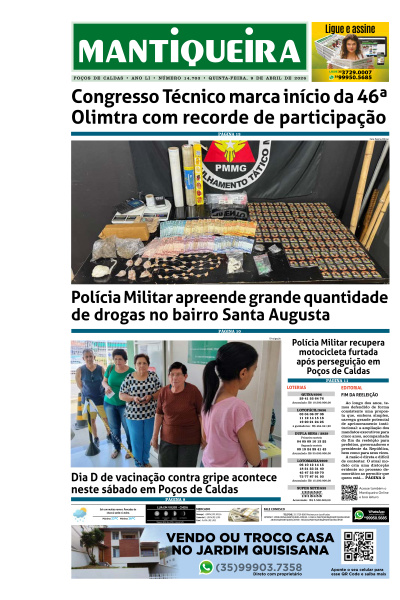 Mantiqueira - Edição de 09 de Abril de 2026