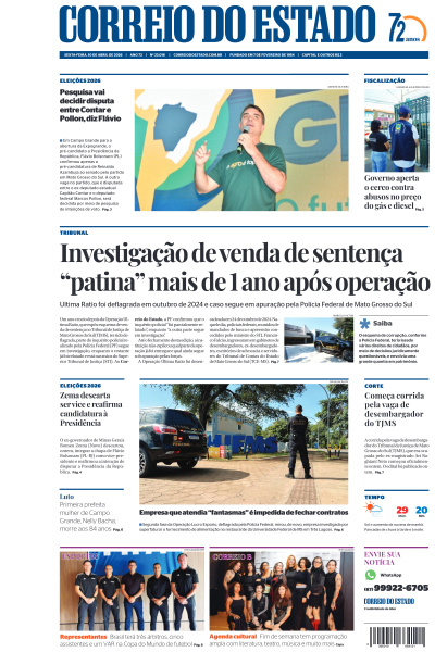 Correio do Estado - Edição de 10 de Abril de 2026