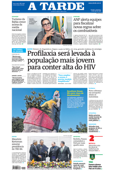 A TARDE - Edição de 10 de Abril de 2026