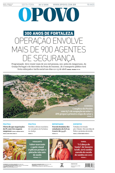 O POVO - Edição de 10 de Abril de 2026