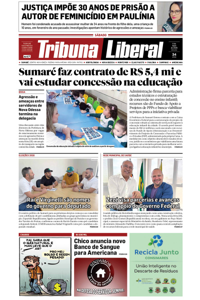 Tribuna Liberal - Edição de 11 de Abril de 2026