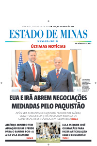 Estado de Minas - Edição de 12 de Abril de 2026