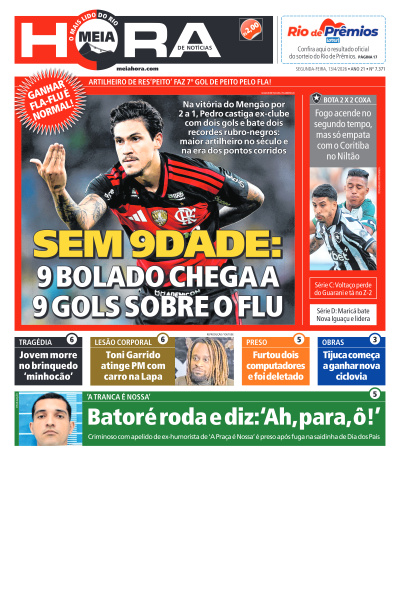 MEIA HORA - Edição de 13 de Abril de 2026