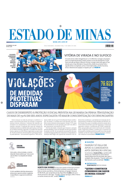 Estado de Minas - Edição de 13 de Abril de 2026