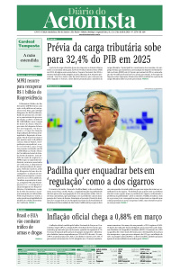 Diário do Acionista - 11 a 13 de abril de 2026