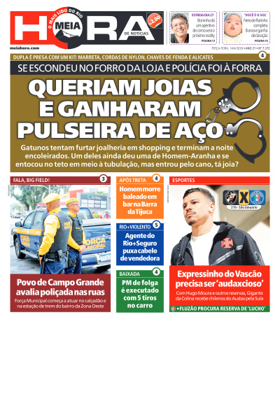 MEIA HORA - Edição de 14 de Abril de 2026