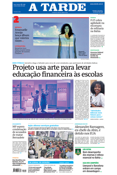 A TARDE - Edição de 14 de Abril de 2026