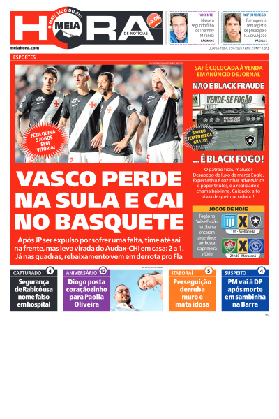MEIA HORA - Edição de 15 de Abril de 2026