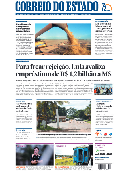 Correio do Estado - Edição de 15 de Abril de 2026